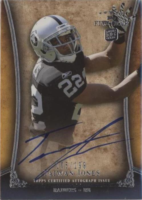 2011 Topps Five Star Taiwan Jones #FSFA-TJ