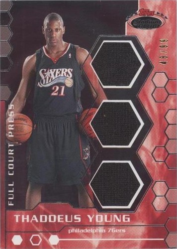 2007-08 Topps Stadium Club - Thaddeus Young #FCPTR-TY