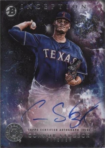 2016 Bowman Inception - Connor Sadzeck #PA-CSA