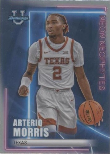 2022-23 Bowman University Best - Arterio Morris #NN-1
