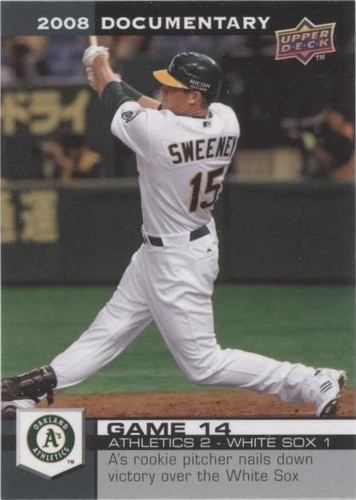 2008 Upper Deck Documentary - Mike Sweeney Ryan Sweeney #494