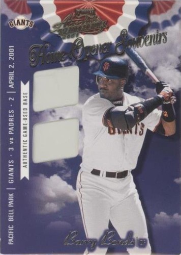 2001 Playoff Absolute Memorabilia - Barry Bonds #OD-1