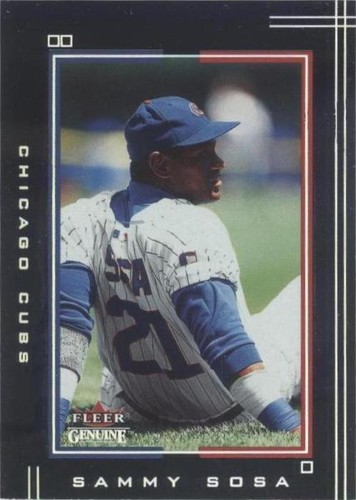 2002 Fleer Genuine - Sammy Sosa #51