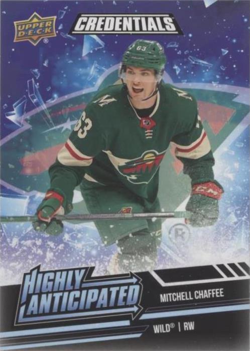 2022-23 Upper Deck Credentials - Mitchell Chaffee #HA-38