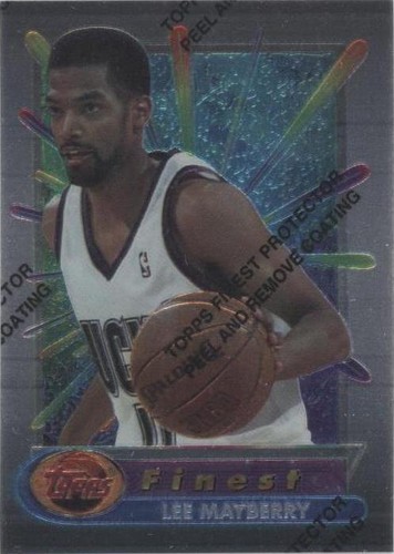 1994-95 Topps Finest - Lee Mayberry #158