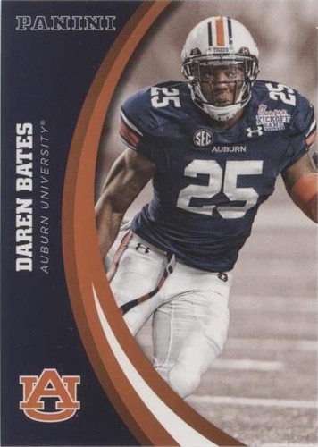 2016 Panini Auburn Tigers Daren Bates #39