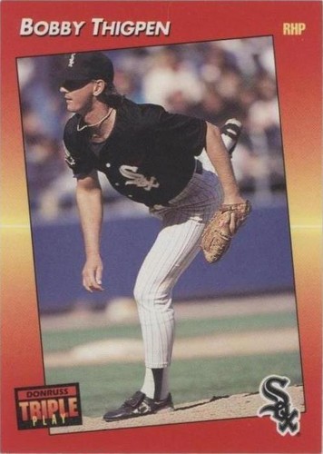 1992 Donruss Triple Play - Bobby Thigpen #32