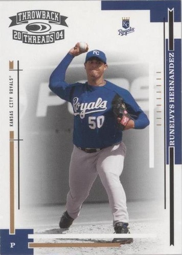 2004 Donruss Throwback Threads - Runelvys Hernandez #96