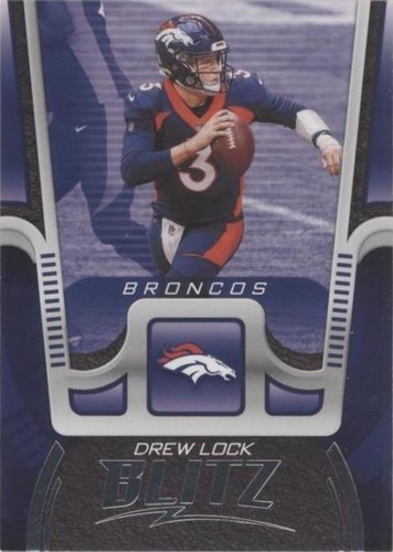 2021 Panini Playbook Drew Lock #BTZ-DLO