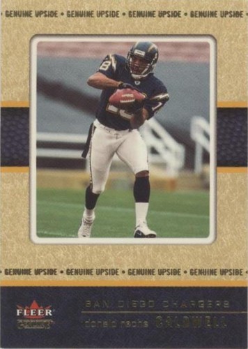 2002 Fleer Genuine Reche Caldwell #161