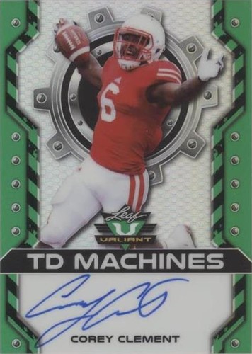 2017 Leaf Valiant Corey Clement #TDM-CC1