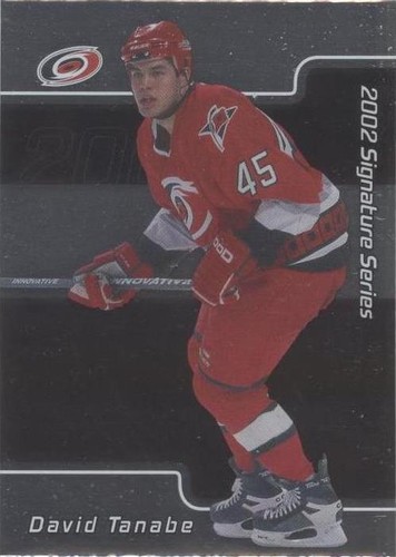 2001-02 In the Game Be A Player Signature Series - David Tanabe #113