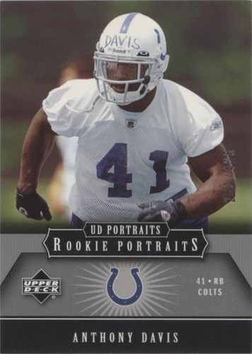 2005 Upper Deck Portraits Anthony Davis #120