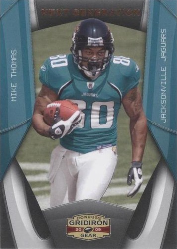 2009 Donruss Gridiron Gear Mike Thomas #17