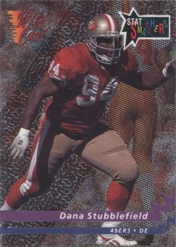 1993 Wild Card Dana Stubblefield #SS-2