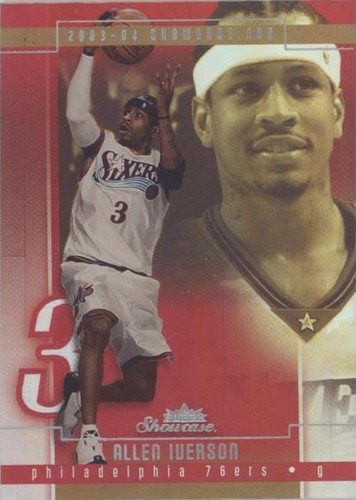 2003-04 Fleer Showcase - Allen Iverson #44