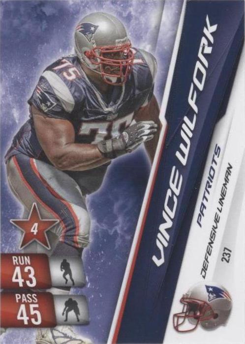 2010 Adrenalyn XL Vince Wilfork #237