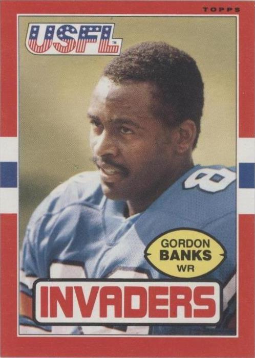 1985 Topps USFL Gordon Banks #87