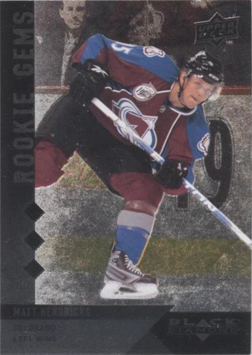 2009-10 Upper Deck Black Diamond - Matt Hendricks #180