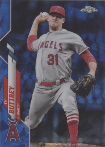 2020 Topps Chrome Update Series Sapphire Edition - Ty Buttrey #U-262