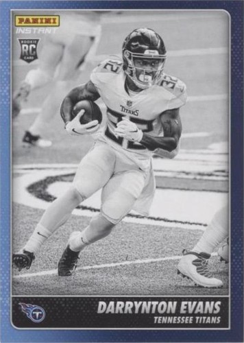 2020 Panini Instant NFL Darrynton Evans #BW13