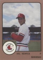 1988 ProCards Minor League - Hal Hempen #342