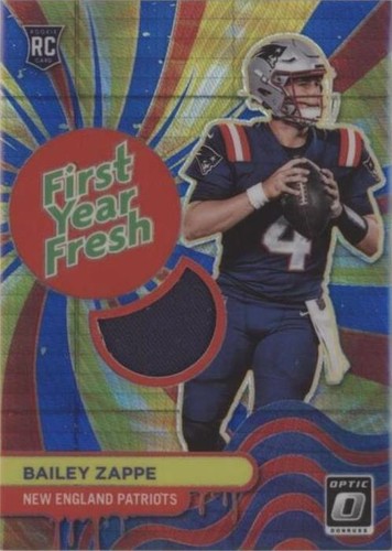 2022 Panini Donruss Optic Bailey Zappe #FYF-BZ