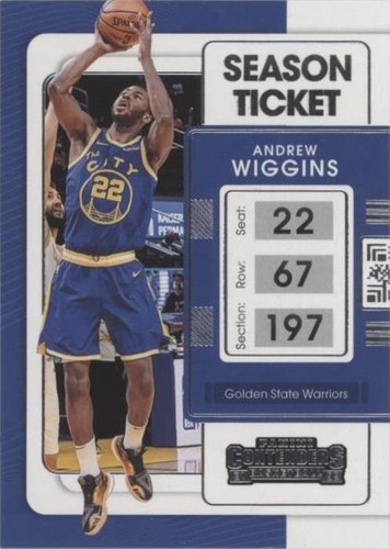2021-22 Panini Contenders - Andrew Wiggins #50