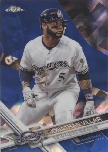 2017 Topps Chrome Sapphire Edition - Jonathan Villar #151