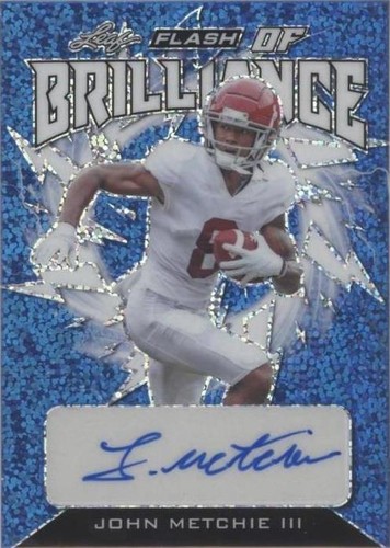 2022 Leaf Flash John Metchie III #FB-JM1