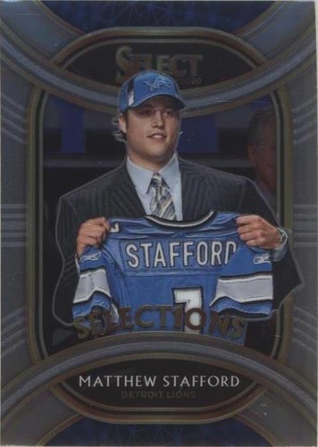 2020 Panini Select Matthew Stafford #SI-7