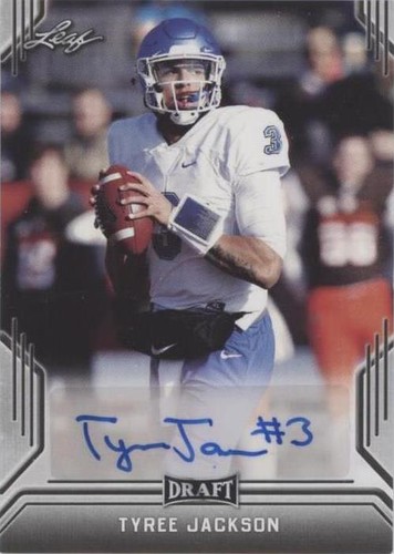 2019 Leaf Draft Tyree Jackson #BA-TJ1