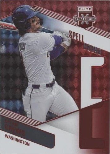 2023 Panini Elite Extra Edition - Dylan Crews #SP-9