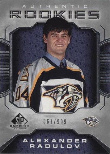 2006-07 SP Game Used Edition - Alexander Radulov #127