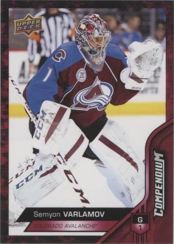 2016-17 Upper Deck Compendium - Semyon Varlamov #70