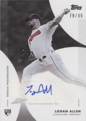 2020 Topps On Demand Rookie Progression - Logan Allen #2A-A
