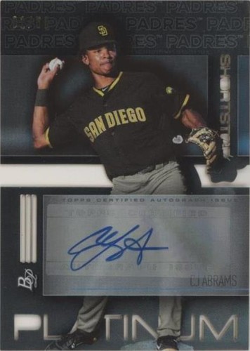 2020 Bowman Platinum - C.J. Abrams #PCA-CA