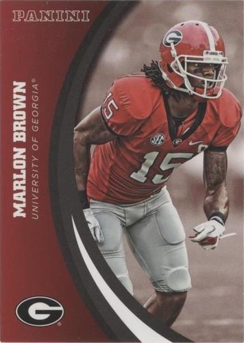 2015 Panini Georgia Bulldogs Marlon Brown #45