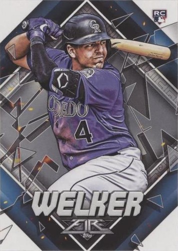 2022 Topps Fire - Colton Welker #84