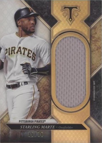 2017 Topps Triple Threads - Starling Marte #SJR-SMR