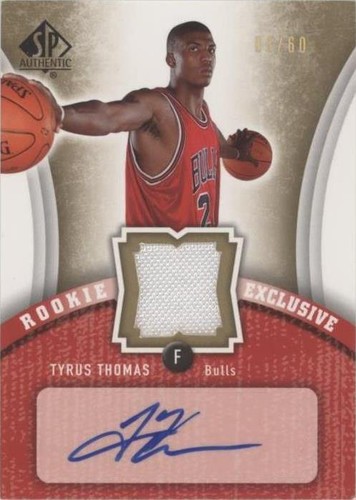2006-07 SP Authentic - Tyrus Thomas #RE-TT