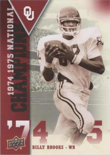 2011 Upper Deck University of Oklahoma Billy Brooks #NC-BR