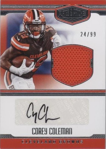 2016 Panini Plates & Patches Corey Coleman #24