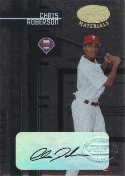 2005 Leaf Certified Materials - Chris Roberson #206