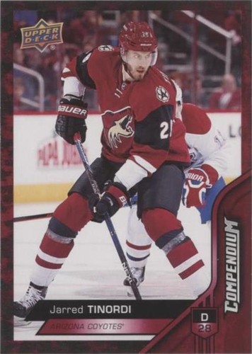 2016-17 Upper Deck Compendium - Jarred Tinordi #314