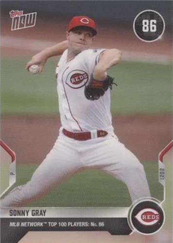 2021 Topps Now MLB Network Top 100 Players - Sonny Gray #T-86