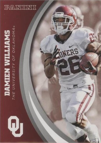 2016 Panini Oklahoma Sooners Damien Williams #40