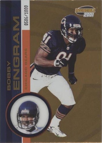 2001 Pacific Invincible Bobby Engram #42