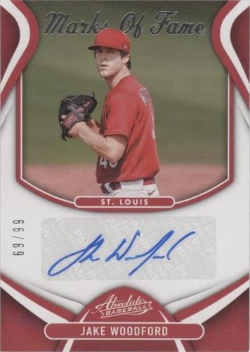2022 Panini Absolute - Jake Woodford #MOF-JW