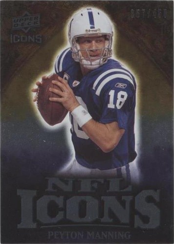 2009 Upper Deck Icons Peyton Manning #IC-PM